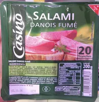 Salami danois fume