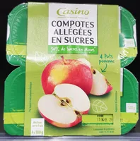 Compote allégée Pommes 30% de sucres en moins