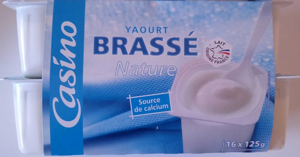 Yaourt brassé nature