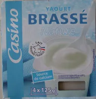 Yaourt brassé nature