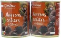 Marrons entiers à l'étuvée