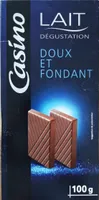 chocolat lait dégustation