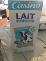 Lait demi écrémé