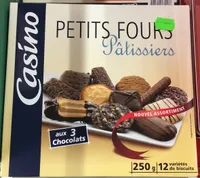Petits fours pâtissiers aux 3 chocolats