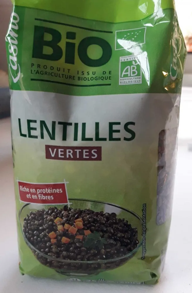 Lentilles vertes