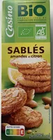 Sablés aux amandes et au citron