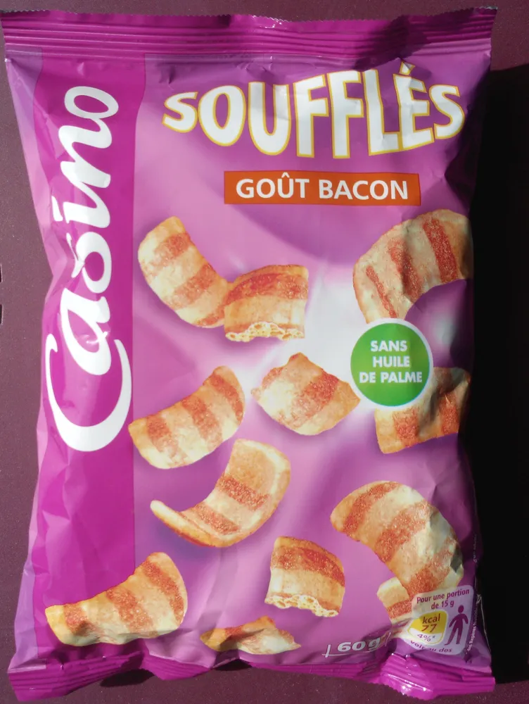 Soufflés goût bacon
