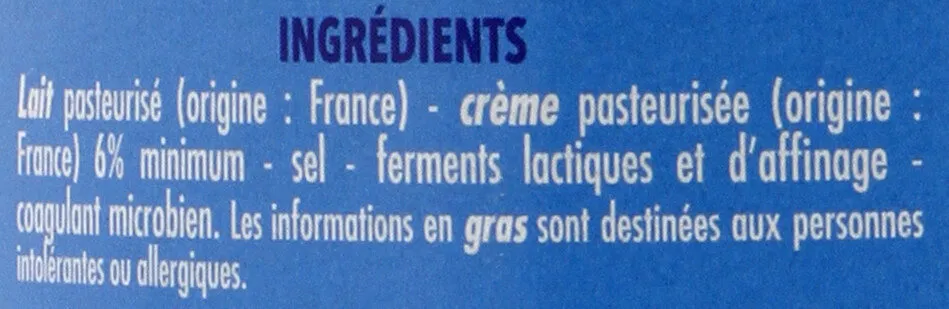 Le Crémeux - Fromage au coeur tendre et onctueux