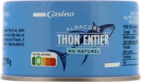 Thon Albacore au naturel