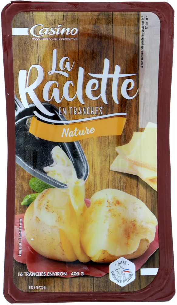 La Raclette en tranches