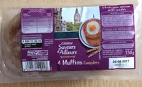 4 Muffins complets