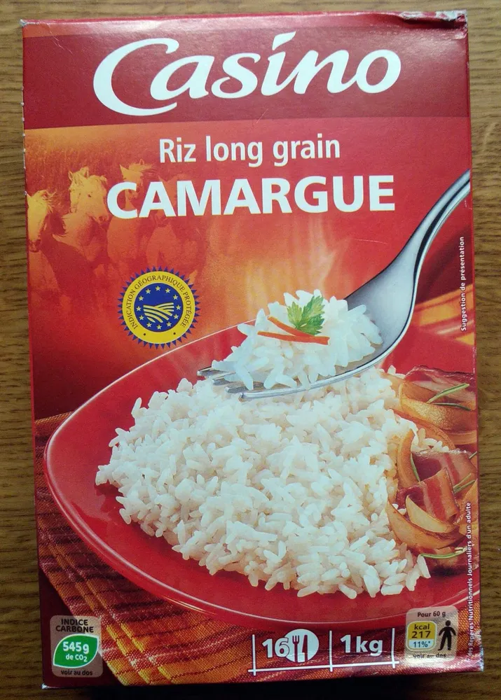 Riz long grain Camargue