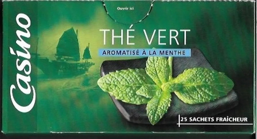 Thé vert aromatisé à la menthe Casino