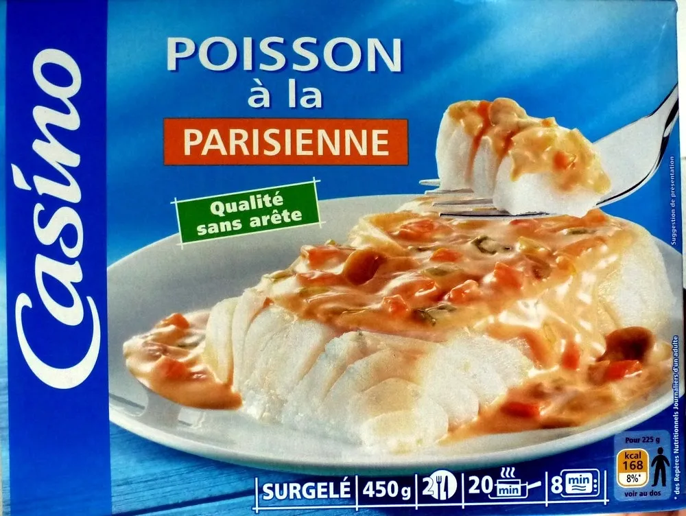 Poisson à la Parisienne, Surgelé