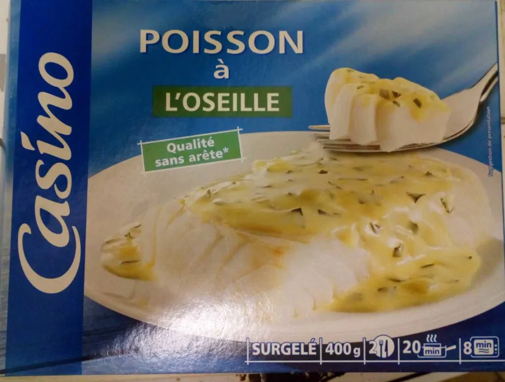 Poisson à l'oseille