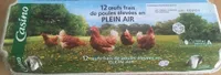 6 / 12 Oeufs frais