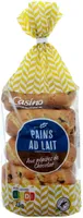 10 pains au lait aux pépites de chocolat
