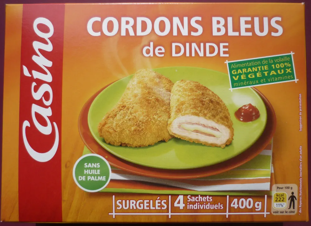 Cordons Bleus de Dinde