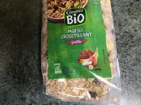 Muesli croustillant bio fruits et de graines casino bio