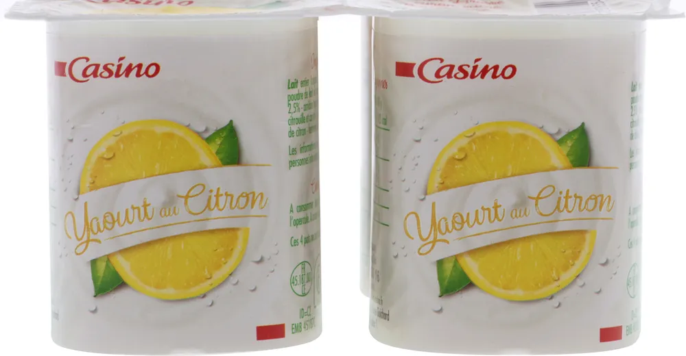 Yaourt au Citron