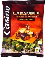 Caramels enrobés de chocolat Chocolat noir