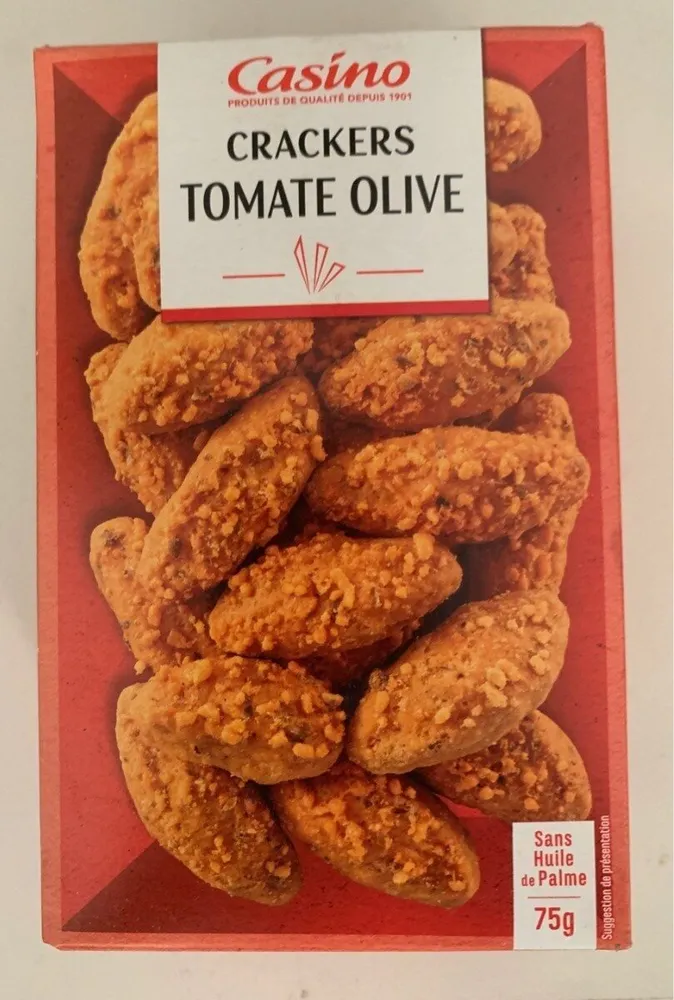 Crackers Tomate Olive 75G Co