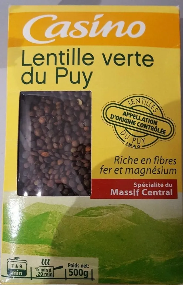 Lentille verte du Puy
