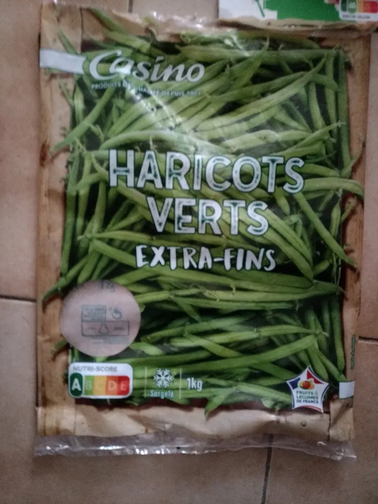 Haricots verts extra-fins