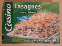 Lasagnes Chèvre-Épinards, Surgelées