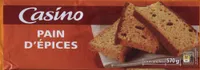 Pain d'épices en tranches