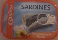 Sardines a l'huile de tournesol et au piment