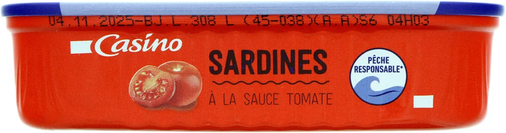 Sardines a la sauce tomate