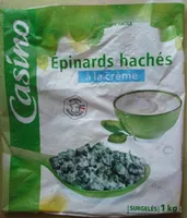 Epinards hachés à la crème