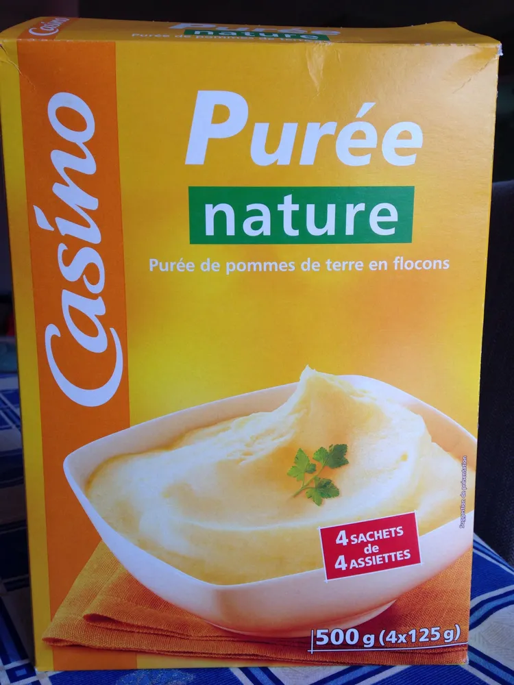 Purée nature - Purée de pommes de terre en flocons