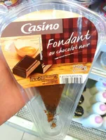 Fondant au chocolat noir