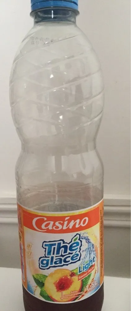 Thé glacé Light - saveur pêche