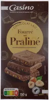 Chocolat supérieur Lait praliné Nougatine