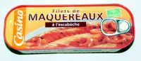 Filets de maquereaux à l'escabèche