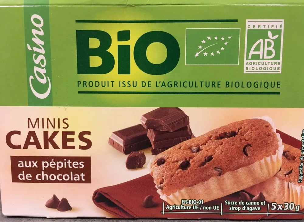 EMINI CAKES AUX PEPITES DE CHOCOLAT