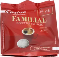 Café moulu Familial x18 dosettes
