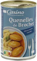 Quenelles de brochet sauce crevette
