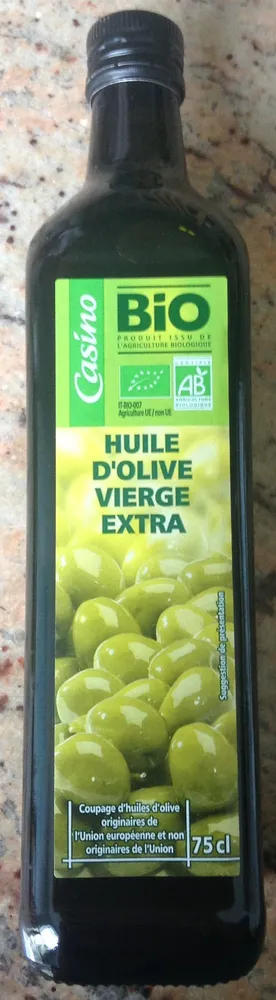 Huile d'olive vierge extra bio