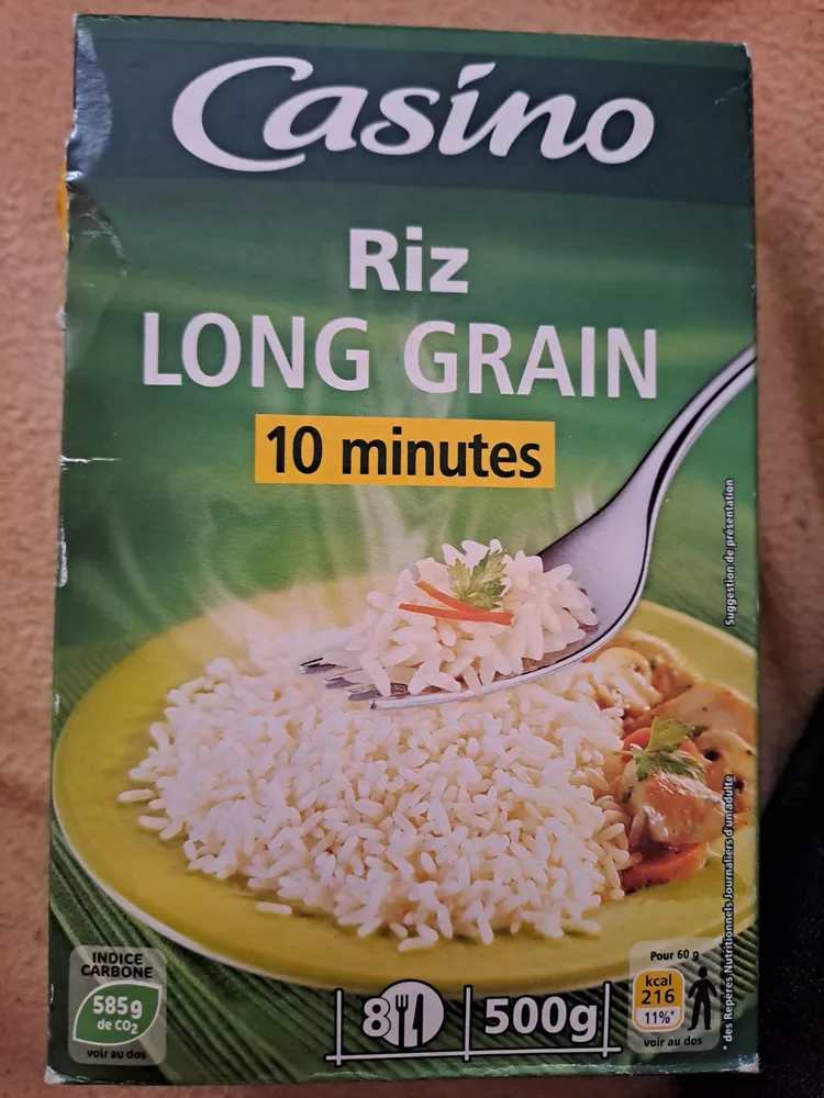 Riz Long Grain