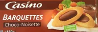 Barquettes choconoisette