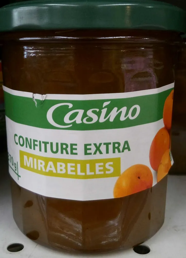 Confiture extra de mirabelles