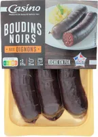 Boudins noirs aux oignons