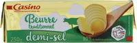 Beurre traditionnel demi-sel