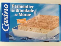 Parmentier de Brandade de Morue Surgelée