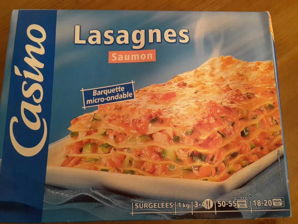 Lasagnes saumon