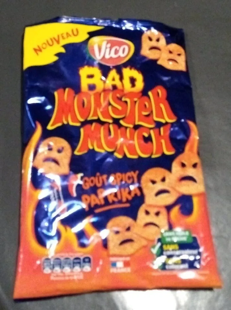 Monster Munch goût spicy paprika